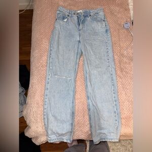 Straight Leg high waisted baggy Jeans